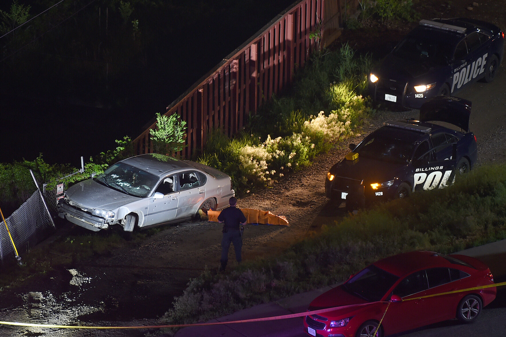 Shooting scene
